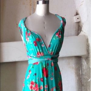 Maxi Infinity Wrap Dress